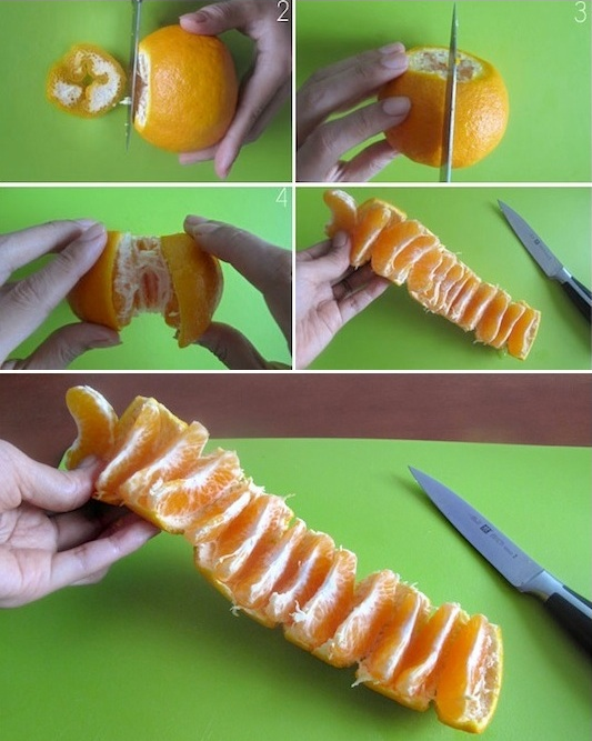 Καθαρίστε έξυπνα το πορτοκάλι σας!