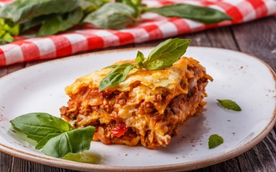Lasagna με αυθεντική Bolognese